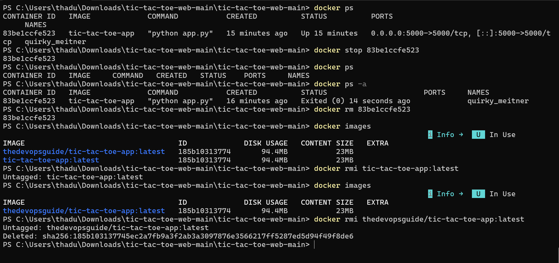 Remove All Resources from docker