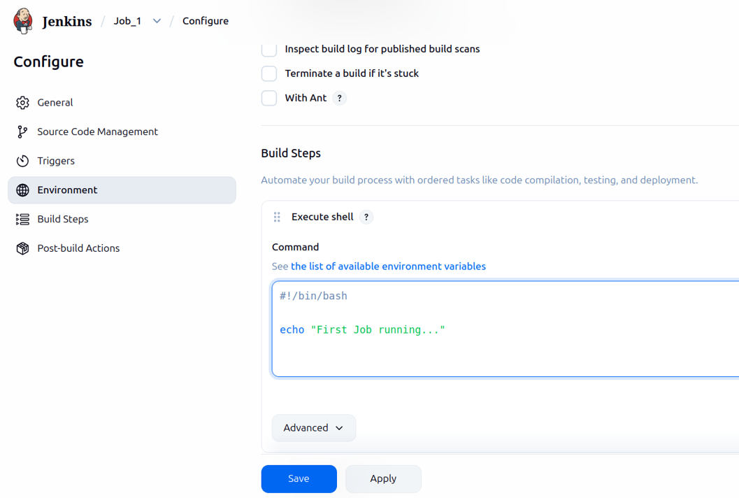 Triggering Another Jenkins Job 1